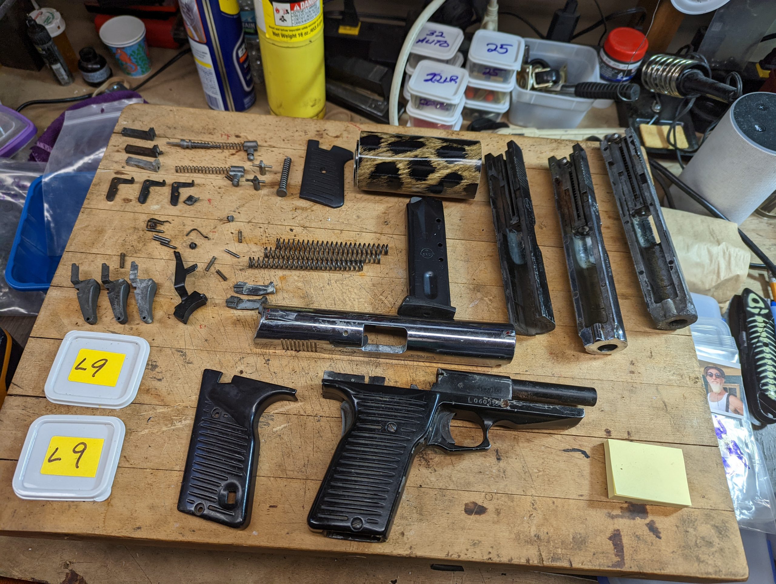 Parts to make Lorcin 9mm pistols